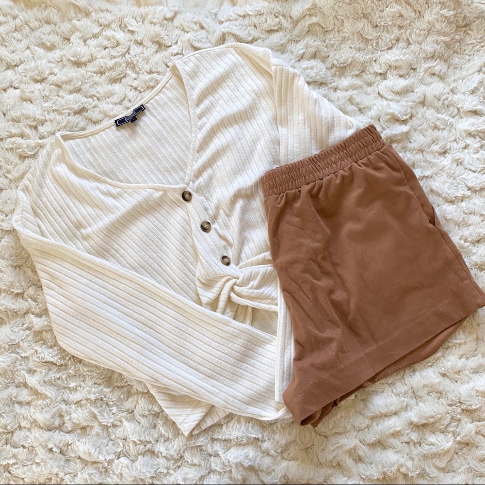 Bridge crop top